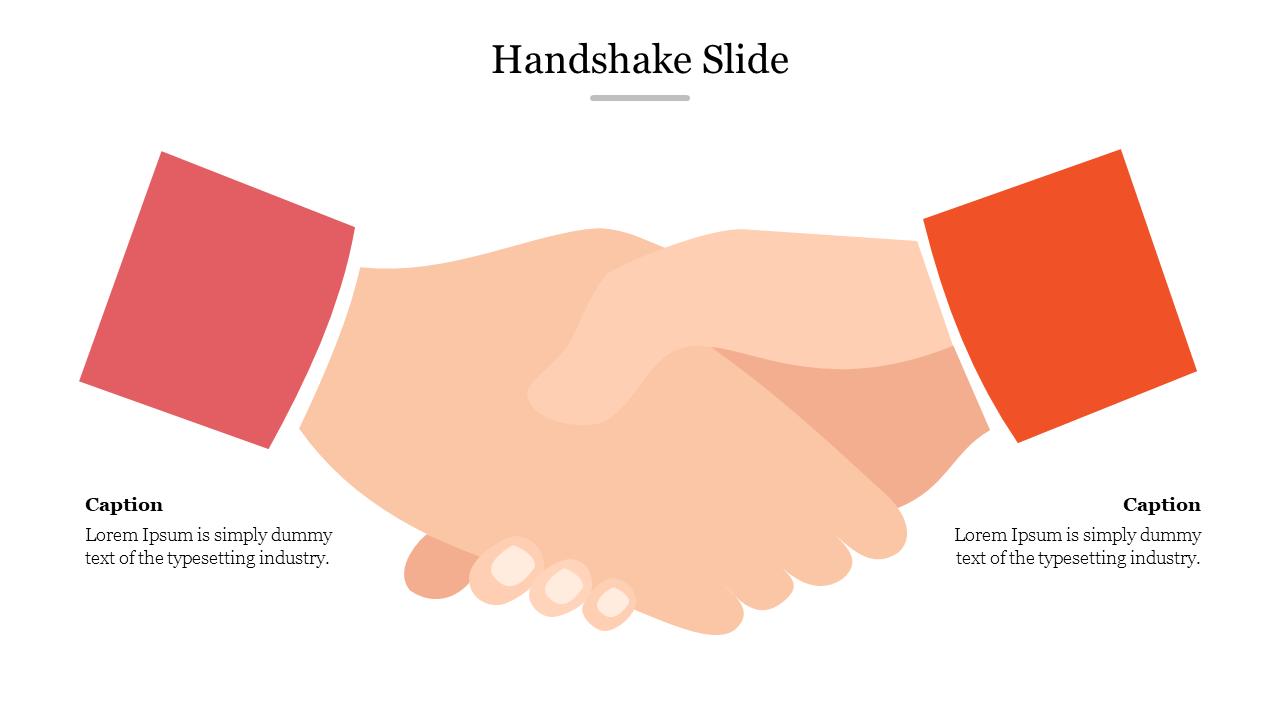 Handshake Slide